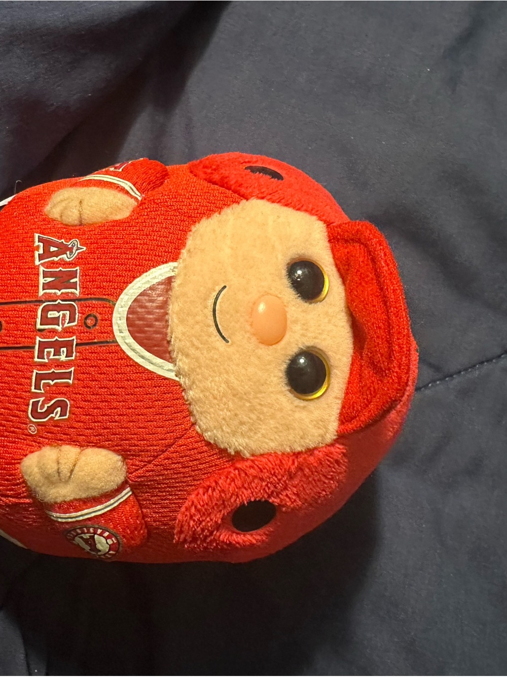 Angels Red Plush Baseball Character Toy